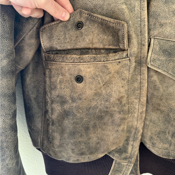 VINTAGE Golden Bear Leather Jacket size 36 — RARE + in EXCELLENT CONDITION - Picture 9 of 15